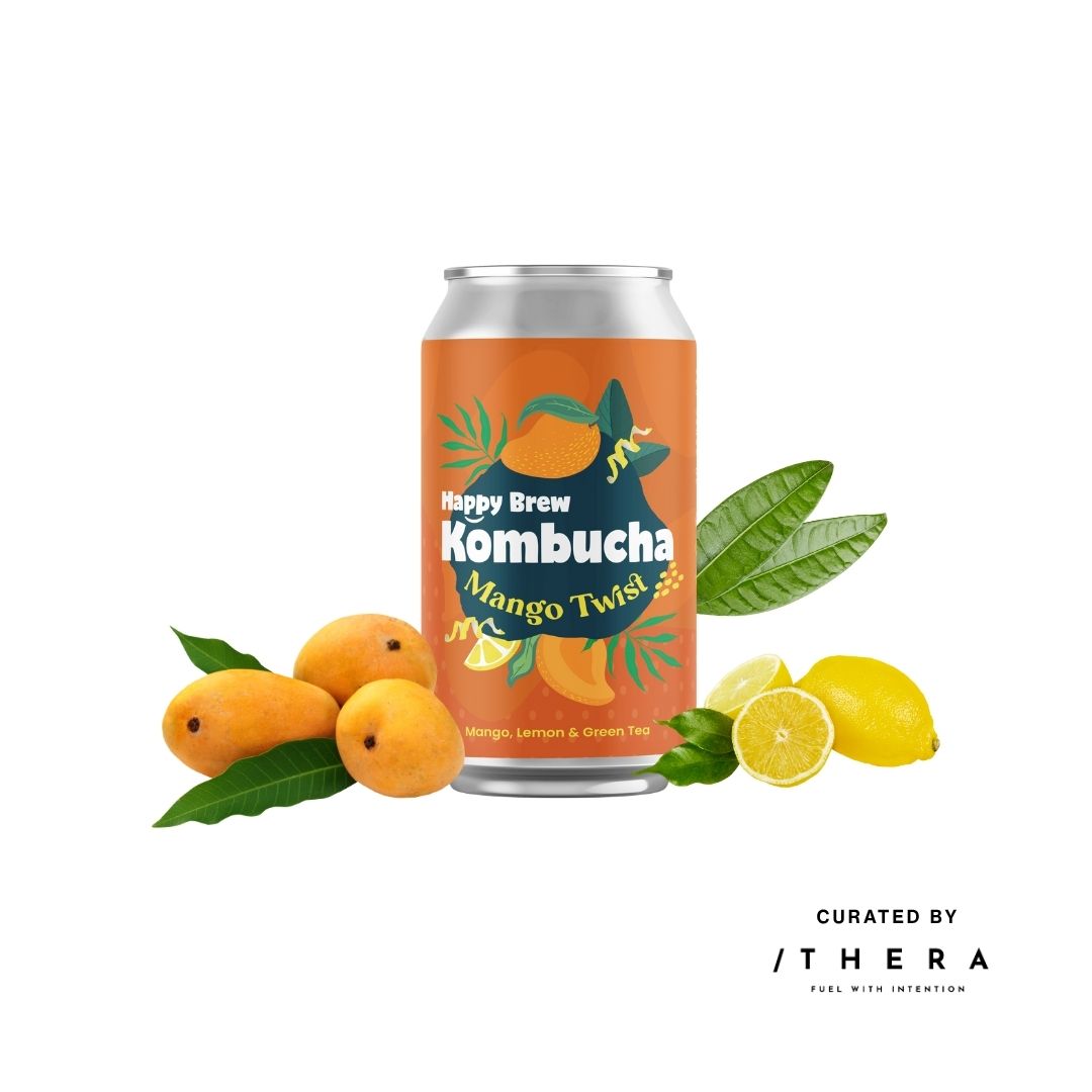 Happy Brew Kombucha - Mango Twist 330mL