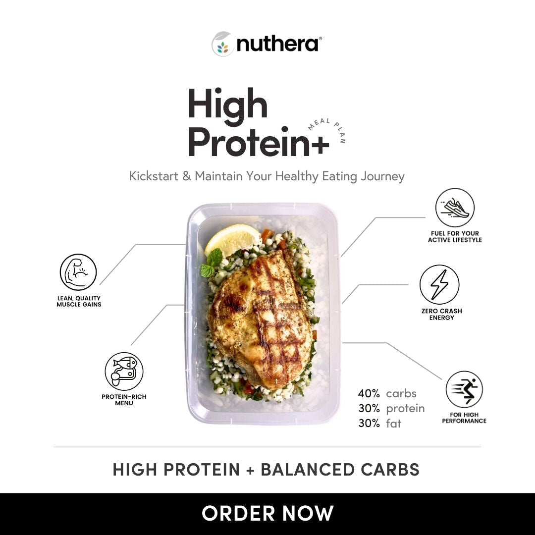 High Protein+ Moderate Carbs Meal Plan - Nuthera® 003