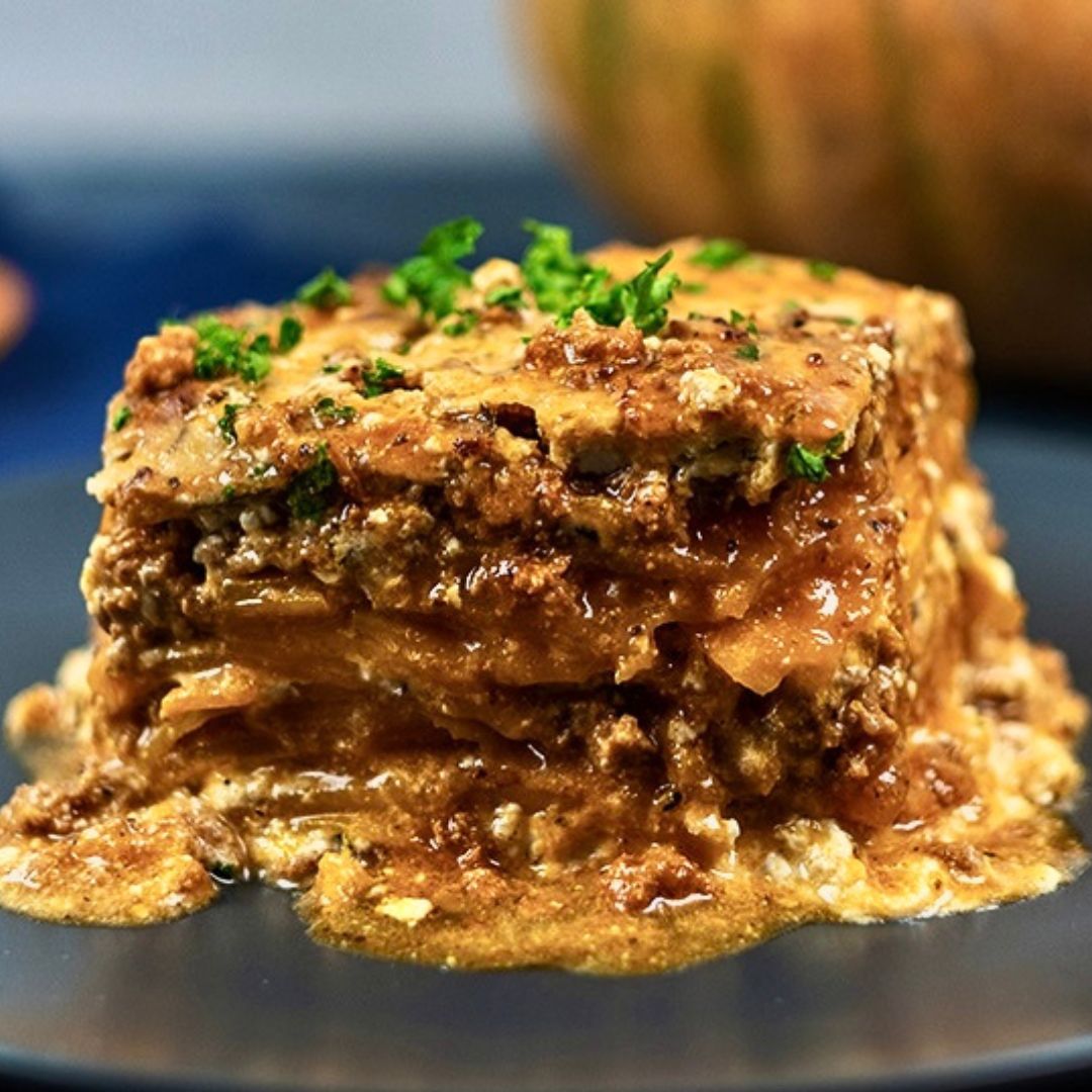Gluten-free Squash Lasagna Tray