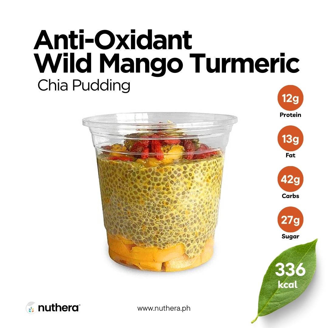 Anti-Oxidant Wild Mango Turmeric Chia Pudding