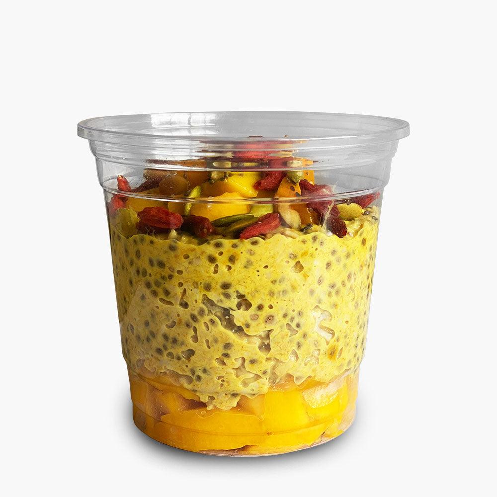 Wild Mango Turmeric Overnight Oats - Nuthera® Meal Plans